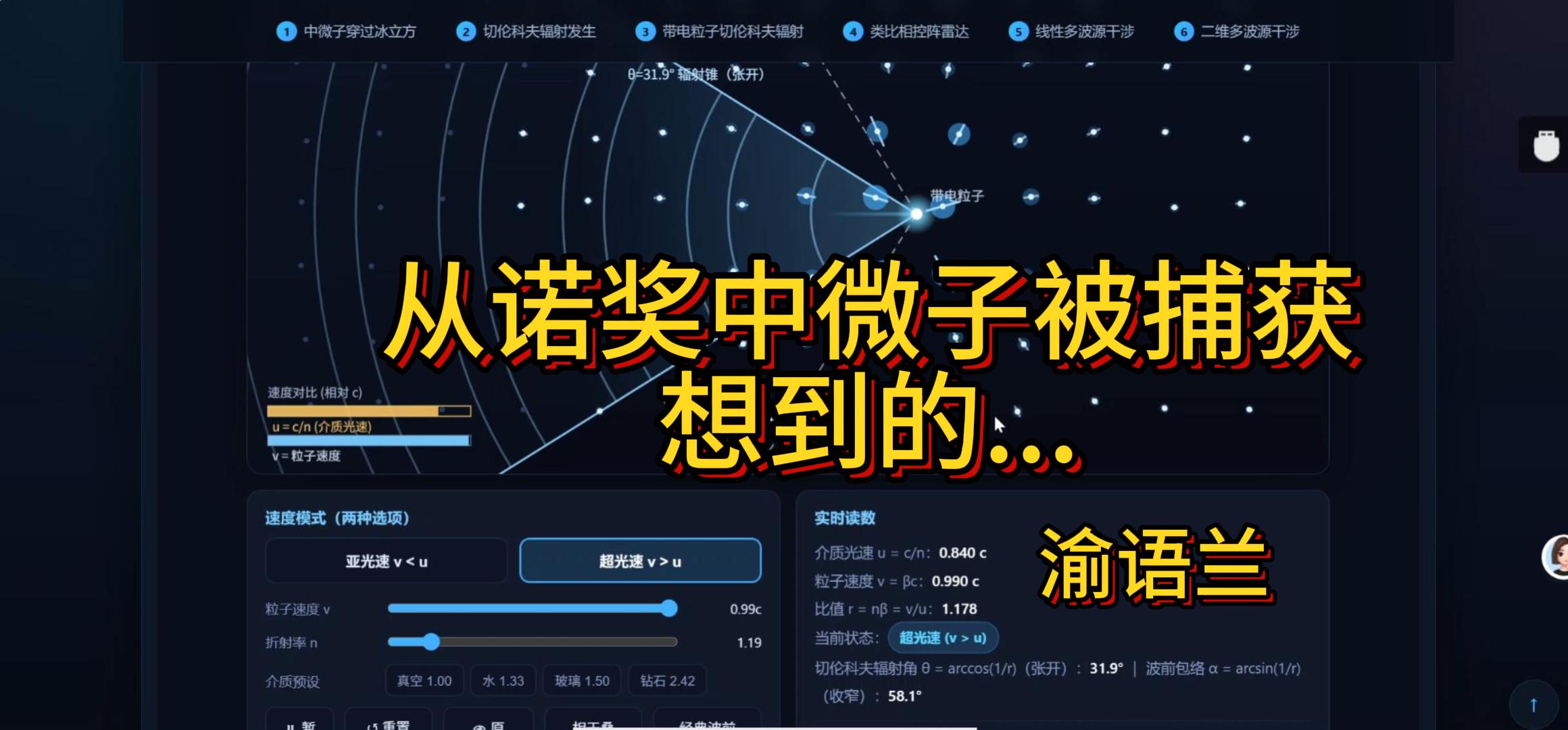 中微子冰立方捕获物理仿真（渝语兰）