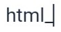 编辑器V1       html_