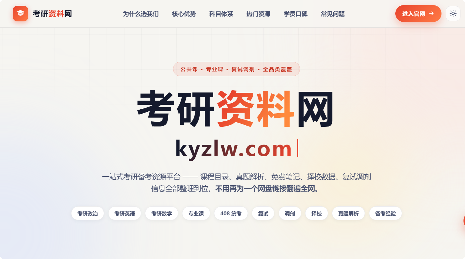考研资料网（kyzlw.com）