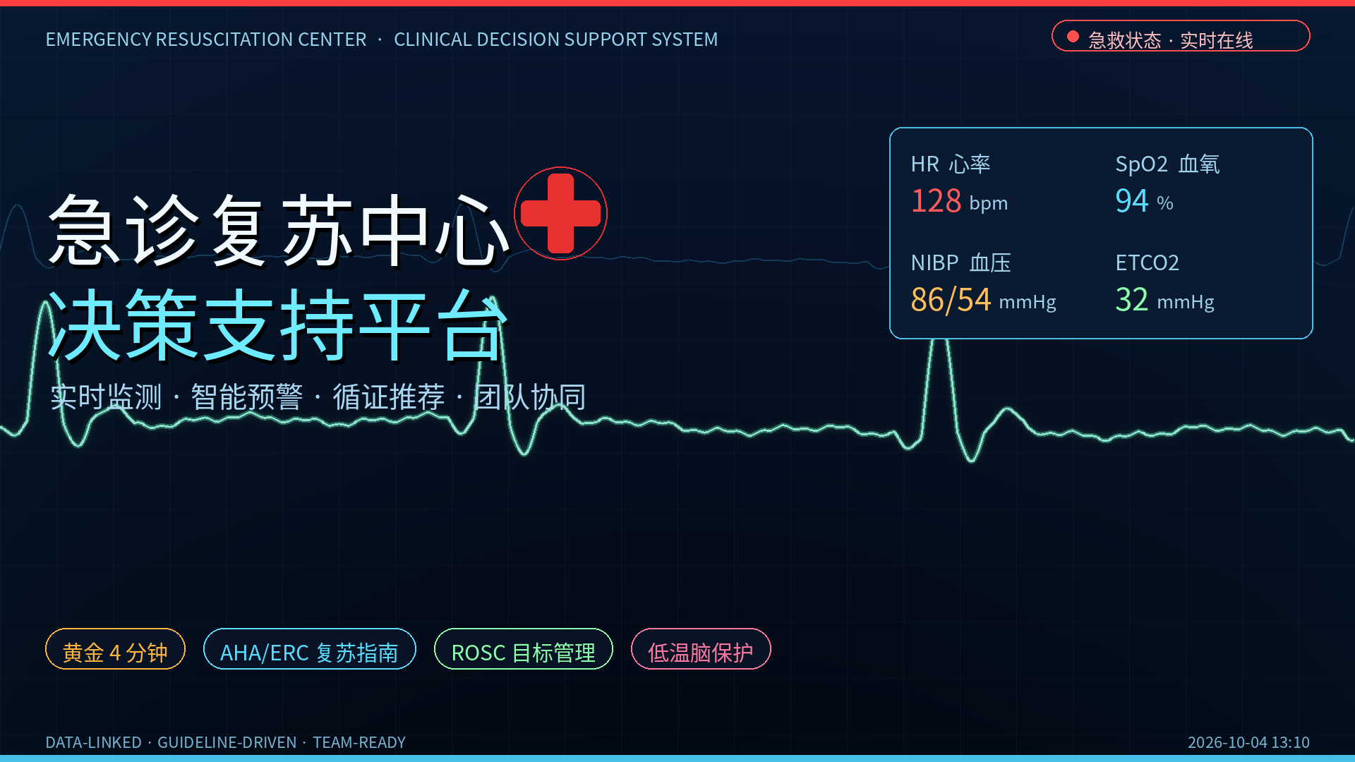 急诊复苏中心决策支持